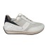 Ανδρικά δερμάτινα παπούτσια με κορδόνια άσπρα - 1027ADE-KORD-A