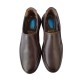 Ανδρικά παπούτσια δερμάτινα  με τζελ καφέ - AP-GEL-D-KAFE-013