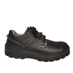 Παπούτσια εργασίας δερμάτινα μαύρα - PA-AND-ERGAT-DERM-M