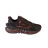 Αθλητικά ανδρικά παπούτσια μαύρα με κόκκινο - AA-BLACK-RED-011