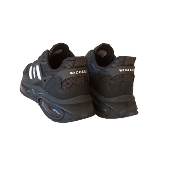 Αθλητικά ανδρικά παπούτσια μαύρα - AA-BLACK-011