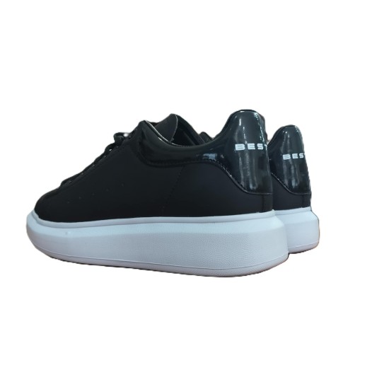 Ανδρικά Sneakers χρώμα μαύρο - S-A-M